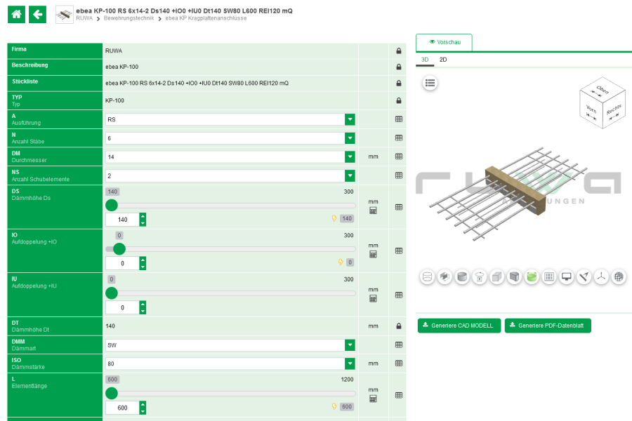 RUWA BIM/CADKatalog RUWADRAHTSCHWEISSWERK AG