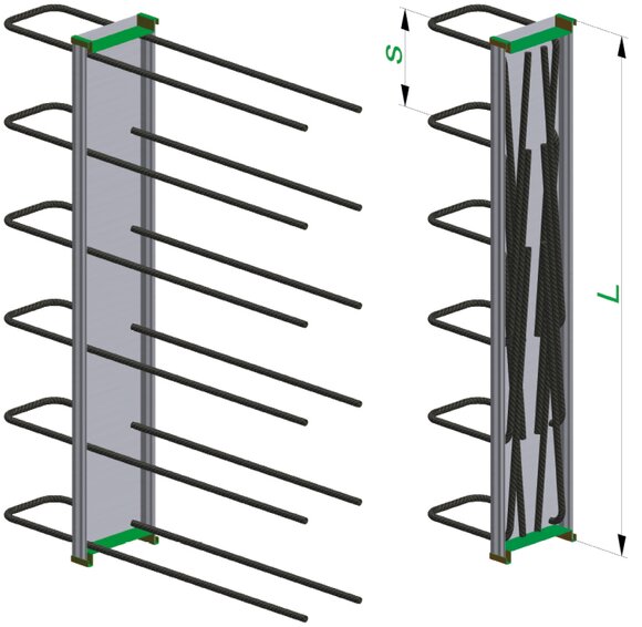 ebea BEWA Typ A: zweischnittiger Bügeltyp.